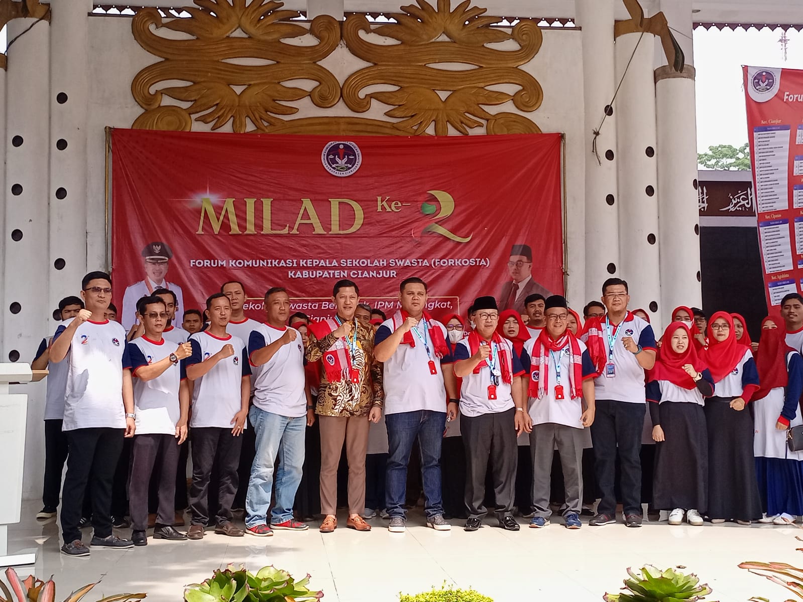 SMP IT Baitul Ilmi Mengikuti Milad Forkosta ke-2 di Pendopo Cianjur